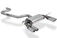 Anbauteile f/ür A3 SPORTBACK 2.0 D 136//140hp 2004-2008 ETS-EXHAUST 53003 Endtopf Auspuff